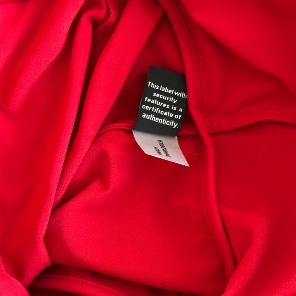 Diane Von Furstenberg Puff Sleeve Button-up Midi Dress - Red Size 2 - Picture 12 of 12